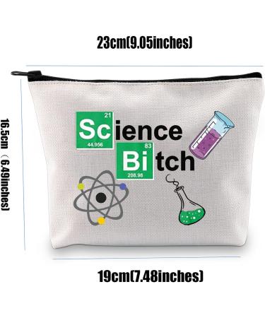 Funny Science Cosmetic Bag | Perfect Gift for Chemists & Biologists | Unique Gift for Girls - Buy Online on GoSupps.com