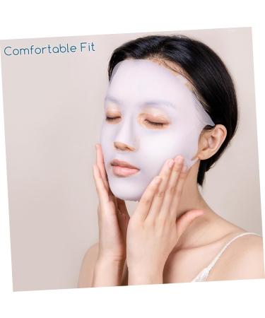 Cabilock 3 pi ces Masque Silicone R utilisable Hydratant pour Visage Couverture Anti- vaporation Soin Peau Femme Homme Blanc Or Rose - Buy Online on GoSupps.com