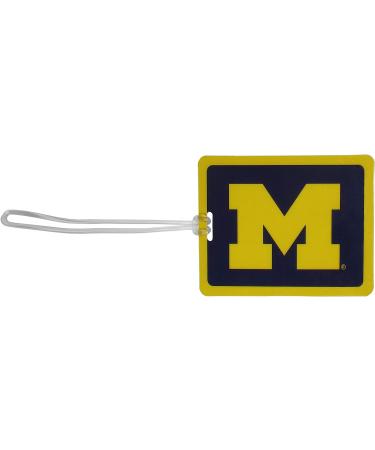 Siskiyou Sports NCAA Unisex Vinyl Luggage Tag  2pk Michigan Wolverines One Size Blue - Buy Online on GoSupps.com