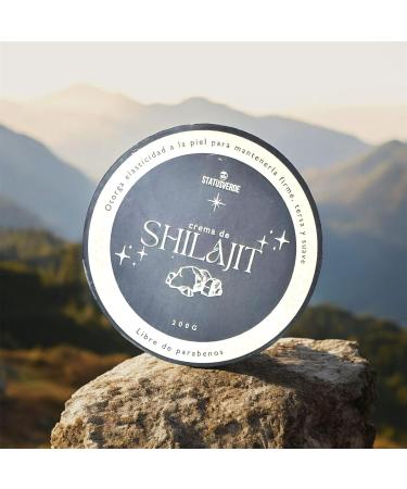 STATUS VERDE Natural moisturizing body cream with SHILAJIT a Himalayan mineral that helps tone the skin giving it elasticity hydration and a youthful appearance - Buy Online on GoSupps.com