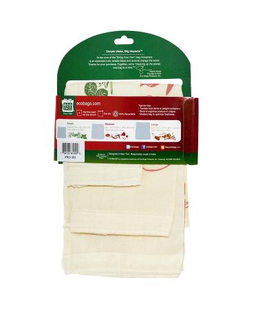 ECOBAGS 3-Pack Produce & Bulk Bags - Sustainable & Reusable Storage Solutions - Buy Online on GoSupps.com