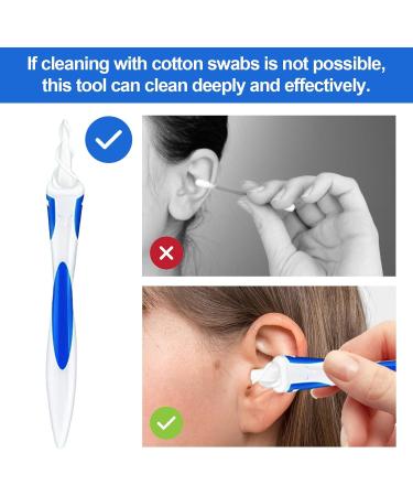 Ultimate Ear Wax Removal Kit - 16 Replacement Heads | Ear Cleaner for Adults & Children | Effective Ear Cleaning Solution - Buy Online on GoSupps.com
