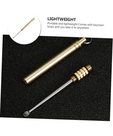 Buy Titanium Alloy Ear Spoon - Premium Ear Wax Picker & Cleaner Tool for Easy Ear Wax Removal - Portable Ear Cleaning Solutions - Buy Online on GoSupps.com