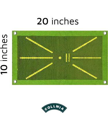 Swing Detection Golf Training Mat | Hitting Analyzer | Indoor/Outdoor Swing Path Analyzer | Best Golf Swing Trainer - Buy Online on GoSupps.com