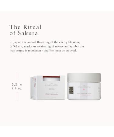 RITUALS Sakura Body Cream & Refill Set - Moisturizing Lotion - 7.4 oz (2 Pack) - Buy Online on GoSupps.com