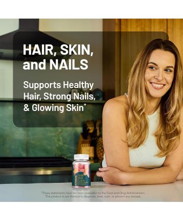 RTMGOB Biotin Gummies-Hair Skin & Nails Multivitamin Gummy Vitamins for Men & Women Supports Healthy Skin Hair Growth and Stronger Nails-Raspberry-60 Count - Buy Online on GoSupps.com