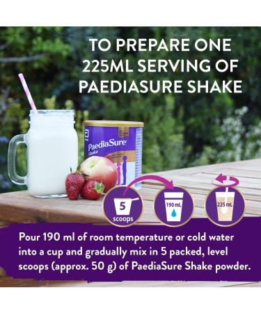 Paediasure Shake Balanced Nutritional Supplement Drink Multivitamin for Kids with Protein Carbohydrates Essential Fatty Acids and Minerals to Support Growth and Development 400 g Vanilla 400 g (Pack of 1) - Buy Online on GoSupps.com