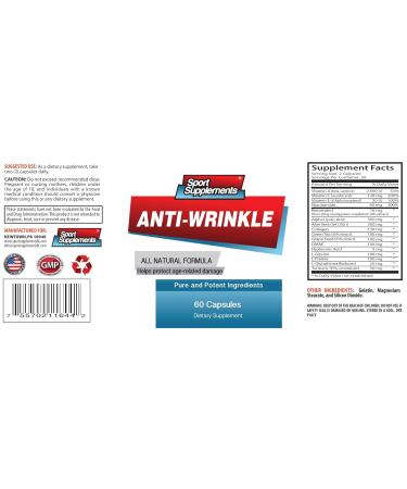 Aloe vera gel for face - Anti-Wrinkle Pills - anti wrinkle supplement (2 Bottles - 120 Capsules) - Buy Online on GoSupps.com