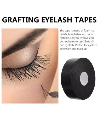 Lurrose Eyelash Extension Tape - 5 Rolls Adhesive Foam Lash Tape for Ultimate Eye Comfort - Breathable Black Adhesive for Professional Use - Buy Online on GoSupps.com
