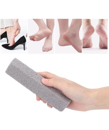 Natural Pedicure Stone & Bimsstone Scrubber - Dead Skin Remover for a Spa-Like Home Foot Care Experience - Buy Online on GoSupps.com
