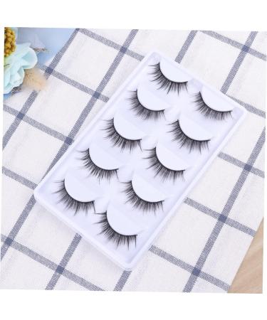 minkissy 80 Pairs Lashes Natural False Lashes Fake Eyelash Dense Eyelash Eyelashes 3d Cross - Buy Online on GoSupps.com