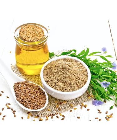 Buy Organic Linseed Protein Powder - Biokraft Natura No. 1 | 200g - Vegan Gluten-Free Raw Food Quality | Daily Fresh by BIOMOND - Buy Online on GoSupps.com