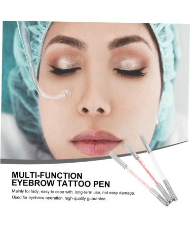 Healvian 6 Pcs Fruit Embroidery Pen Makeup Tool Eyebrow Embroidery Hand Tools Brow Pencil Aluminum Alloy 1 count (Pack of 1) Assorted Colorx2pcs - Buy Online on GoSupps.com