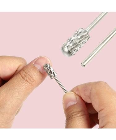 VOCOSTE 1 Set Nail Drill Bits for Nail Polishing Peeling Silver Tone - Buy Online on GoSupps.com