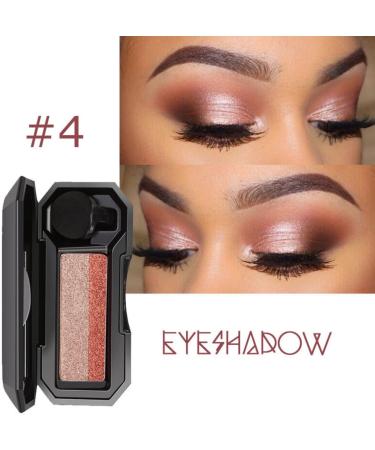 Daffezon Perfect Positive Two-Tone Eyeshadow Waterproof Two-Tone Eyeshadow Powder Two-Tone Eyeshadow Palette Neutral Eyeshadow Palette - Buy Online on GoSupps.com