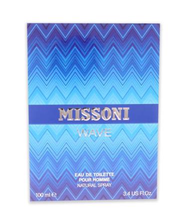 Missoni Missoni Wave Men EDT Spray 3.4 Fl Oz (Pack of 1) Citrus Aromatic fragrance 3.4 Fl Oz (Pack of 1) - Buy Online on GoSupps.com