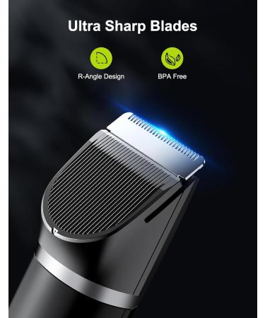 Rolgno Rechargeable Body Hair Trimmer for Men and Women - No Irritation Grooming Kit with Ceramic Blades, IPX7 Waterproof - Ideal for Private Parts, Arms, Legs - Buy Online on GoSupps.com