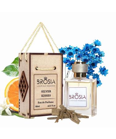 DJ Silver Kisses Eau De Parfume for Men and Women | Perfectly Loved Gift & Long Lasting | | Made in Dubai | 60ml