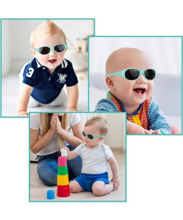 Hifot Baby Sunglasses UV Protection Polarized Toddler Sunglasses - Green | Ages 6 Months to 2 Years - Buy Online on GoSupps.com