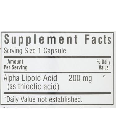 Buy Bluebonnet Nutrition Alpha Lipoic Acid 200mg - 60 Veggie Capsules | International Shipping Available - Buy Online on GoSupps.com