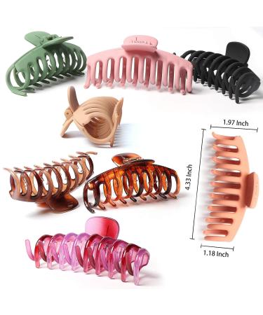 SYEENIFY Claw Clips for Thick Hair - Large and Strong Hold Hair Accessories for Women and Girls - Buy Online on GoSupps.com