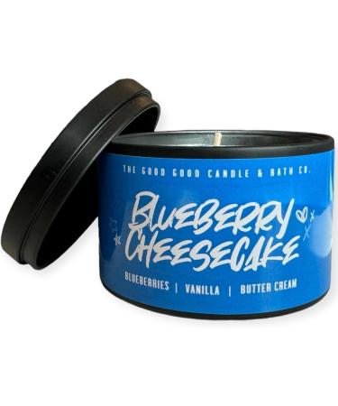Blueberry Cheesecake Soy Candle - 6oz | The Good Good Candle & Bath Co. | Premium Scented Soy Candles for International Shipping - Buy Online on GoSupps.com