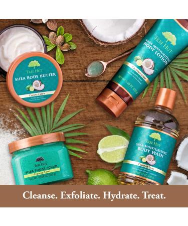 Tree Hut Lychee & Plum 24 Hour Intense Hydrating Shea Body Butter 7oz - Nourishing Moisturizer with Pure Shea Butter - Buy Online on GoSupps.com