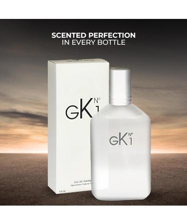 GK N1 Men's Cologne Bold & Sophisticated Scent Eau de Toilette Long Lasting Natural Spray Fragrance For All Occasions GK N1 3.4 Fl Oz (Pack of 1) - Buy Online on GoSupps.com