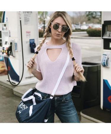 150 Pc Black Hair Ties - Elastic Ponytail Holders for Women, Men, Girls - No Damage Braided Hair Bands - Ouchless & Thick - Black Color - Buy Online on GoSupps.com