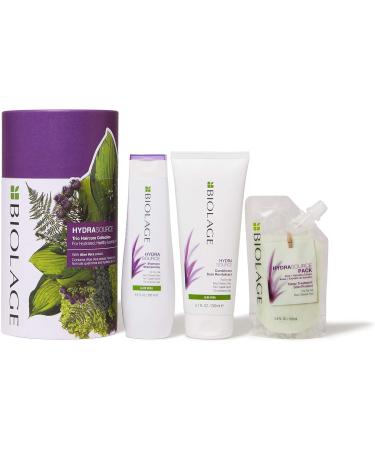 Biolage | HydraSource | Shampoo (250 ml) Conditioner (200 ml) Mask (100 ml) Gift Set - Buy Online on GoSupps.com
