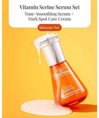 Vitamin Serine Serum Set (3 Pieces) - Lightweight Ampoule for Radiant Skin | Korean Skincare by LG Beauty - Vitamin C B3 & Hyaluronic Acid - Buy Online on GoSupps.com