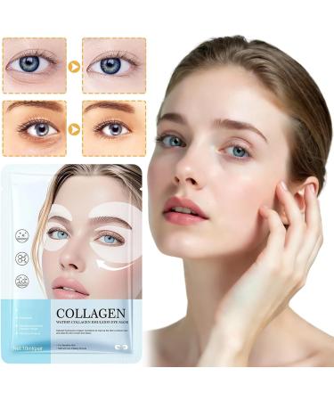Masque pour les yeux au collag ne pour les yeux gonfl s et les cernes masque pour les yeux avec bio-collag ne complexe peptidique et vitamine C hydratation en profondeur (5pcs) - Buy Online on GoSupps.com