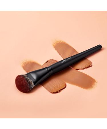 Jessup Large Face Makeup Brushes Set - 5pcs Synthetic Brushes for Foundation, Powder, Contour, Blusher & Highlighter - Phantom Black T273 - Buy Online on GoSupps.com