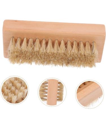 minkissy 1pc Nail Dust Brush Toenail Brush Kits Bristle Scrubber Tools Nail Brush for Cleaning 2 Side Nail Cleaning Brush Wooden Nail Scrubber Toenail Cuticle Brush Spa Laundry Brush - Buy Online on GoSupps.com