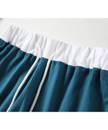 Ronony Women's Summer Shorts - Lightweight Jogging Yoga Cycling & Dance Pants | Sexy & Sporty Mini Hotpants in Blue - Buy Online on GoSupps.com