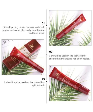 Beaupretty Scar Relief Gel Ointment for Men - Safe Whitening Cream for Face Skin, Stretch Surgery Cuts, Inflammatory & Redness Remover - 2pcs Set (12.6x3.5cm) - Buy Online on GoSupps.com