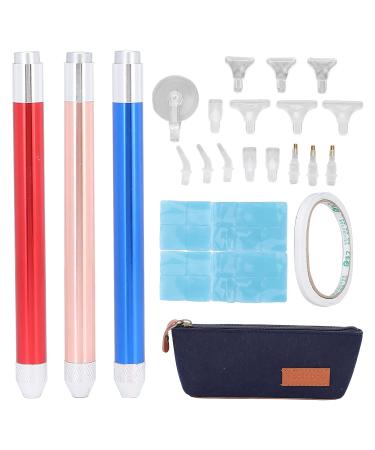 Art Light Pen Set | Aluminum Alloy Drill Pencil for Nail Art & DIY Crafts | Easy to Use & Comfortable Hold - Buy Online on GoSupps.com