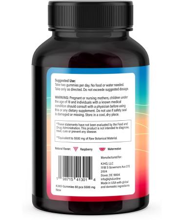 KJHD Shilajit Ashwagandha Gummies with Sea Moss Beet Root Lion s Mane Mushroom & Black Seed Oil Organic Herbal Superfood Supplement 60 Vegan Gummies 1 Month Supply (60 Count) - Buy Online on GoSupps.com
