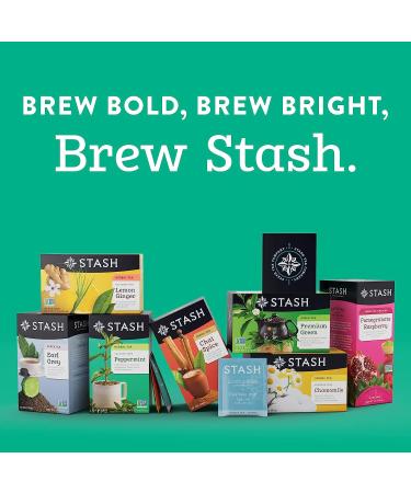 Stash Moroccan Mint Green Tea - Caffeinated, Non-GMO, 120 Bags - Pack of 6 - Buy Online on GoSupps.com