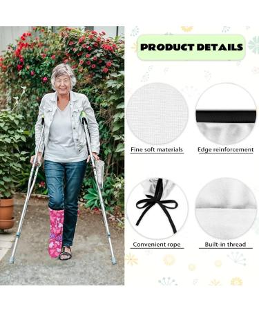 Fashionable LED Back Cast Sock Cover for Foot Cast Boot | Cow Print Leg Cover for Adults - Size M - Buy Online on GoSupps.com