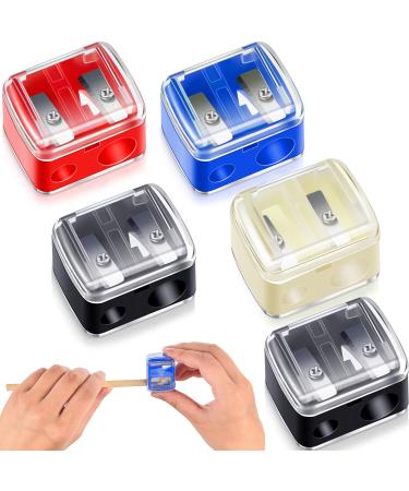 5 Pack Makeup Pencil Sharpener Eyeliner Sharpener Lip Pencil Sharpener Cosmetic Pencil Sharpener Dual Sharpener (Colorful) - Buy Online on GoSupps.com