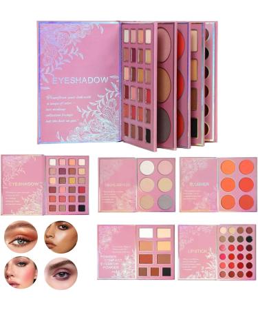 Face Palette - Waterproof & Fondant Powder Lipstick | Highlighter & Blush Face Palette | For Women Idea - Buy Online on GoSupps.com