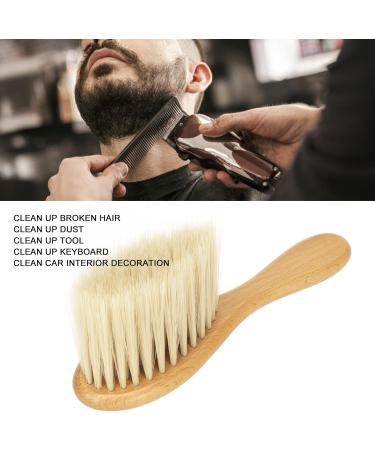 Face Duster Brush Nylon Professional Beech Wood Soft Wash Neck Duster Brushes Comfortable Materials Hair Cutting Tool for Barber - Buy Online on GoSupps.com