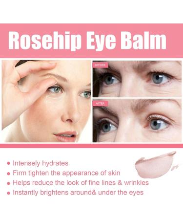 1 x eye stick rose hip 3 g moisturizing multibalm for dark circles and puffiness moisturizing eye stick antiwrinkle fades fine lines tight and moist 1 - Buy Online on GoSupps.com