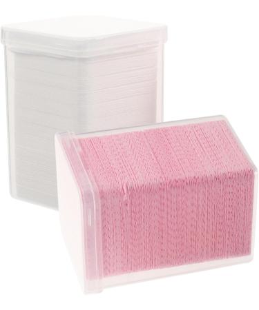 FOMIYES 2 Boxes Eyelash Wipes Non-woven Fabric Adhesive Eyelash Glue Remover Pad Gel Polish Remover Pads Nail Wipes Pads Eyelash Tools Lint Wipes for Nails Extend Plastic No Shedding - Buy Online on GoSupps.com