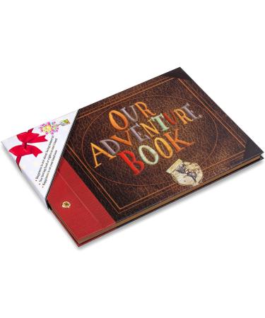 Adventure Scrapbook Photo Album - Handmade DIY Family Memory Book for Anniversary, Wedding, and Travel Record - Buy Online on GoSupps.com