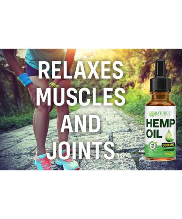 Nature's Beneficials Organic Hemp Oil Extract Drops 2000mg - Omega 3 6 9 Fatty Acids - Non-GMO Ultra-Pure CO2 Extract - Buy Online on GoSupps.com