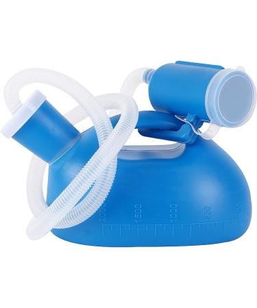 Men Urinal Men's Male Bed Urinal Pee 2000ML Collector with 1.6M Tube Convenient and Practical Urinal - Buy Online on GoSupps.com