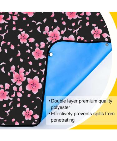 Morcheiong Washable & Reusable Adult Bibs for Men & Women - Perfect for Seniors with Optional Container - Black - Buy Online on GoSupps.com