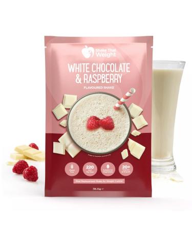 White Choc and Raspberry High Protein Meal Replacement Diet Milkshake White Chocolate & Raspberry 36.00 g (Pack of 1)